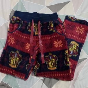 Plush Gryffindor PJ pants
